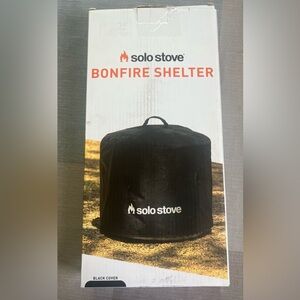 Solo Stove Bonfire 2.0 Outdoor Fire Pit Shelter: Weather-Resistant.